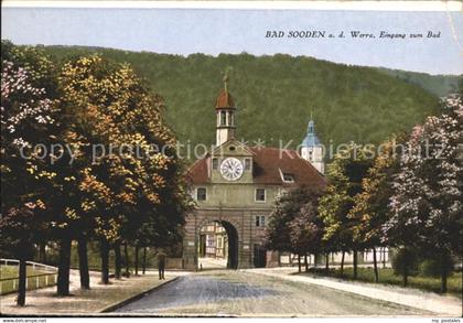 Bad Sooden-Allendorf Eingang zum Bad