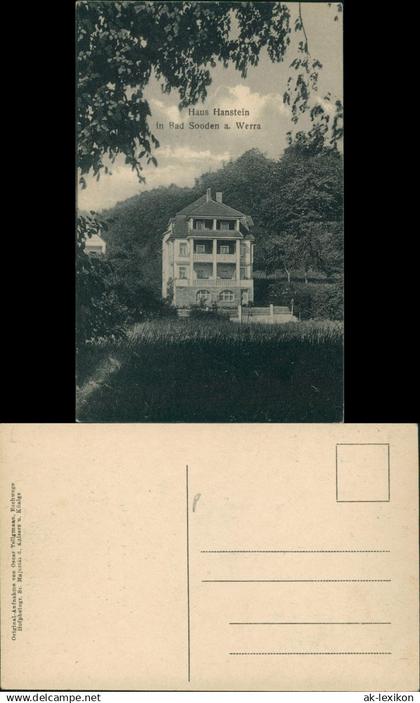 Bad Sooden-Bad Sooden-Allendorf Haus Hanstein in Bad Sooden a. Werra 1910