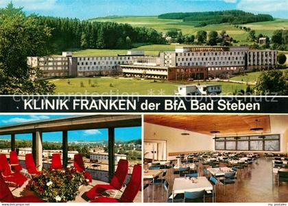 Bad Steben Klinik Franken der BfA Bad Steben Terrasse Speisesaal