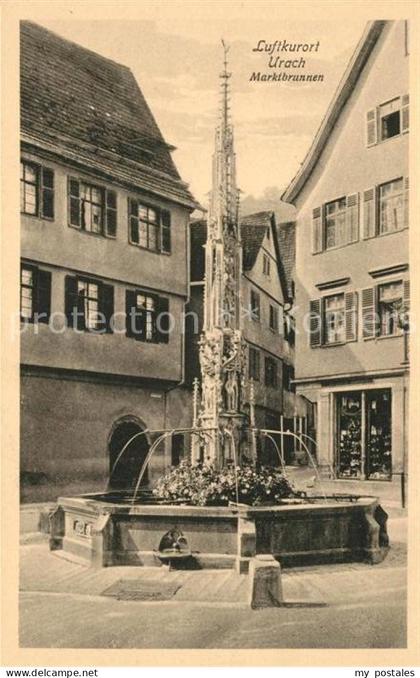 Bad Urach Marktbrunnen