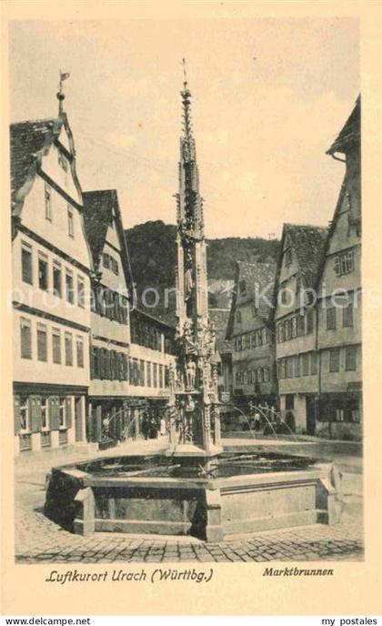 Bad Urach Marktbrunnen