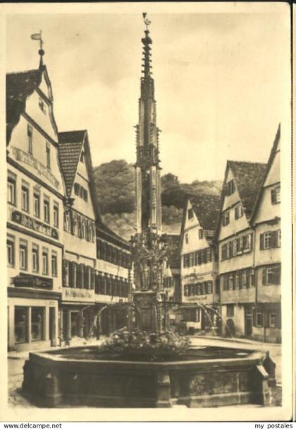 Urach Bad Urach Marktbrunnen