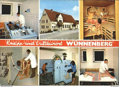 Wuennenberg Bad Kneippkur Anwendungen