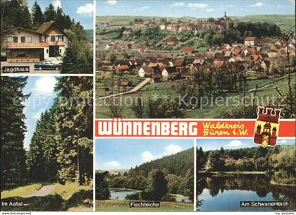 Wuennenberg Jagdhaus Schwanenteich Fischteiche Aatal