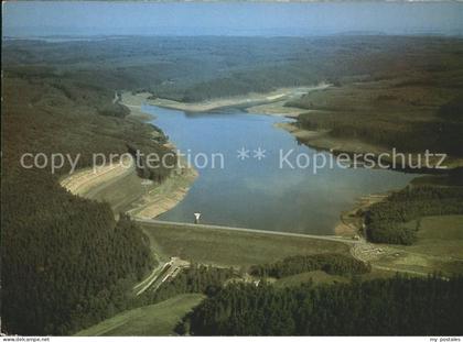 Wuennenberg Neue Aabach Talsperre Fliegeraufnahme