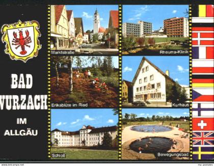 Bad Wurzach Schloss Klinik Kurhaus Bad o 1980