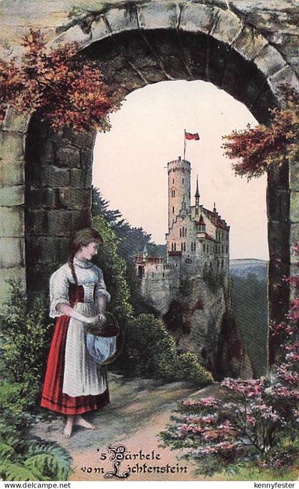 AK Schloss Lichtenstein, 's Bärbele vom Lichtenstein