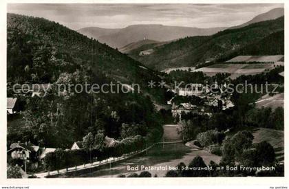Bad Peterstal-Griesbach Bad Freyersbach Panorama