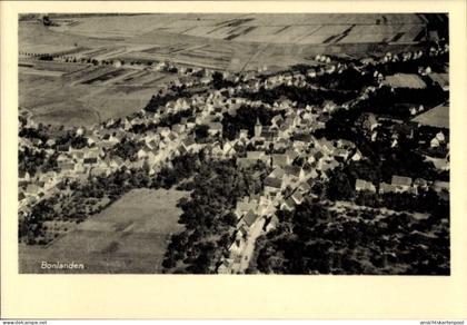CPA Bonlanden Filderstadt in Württemberg, Fliegeraufnahme