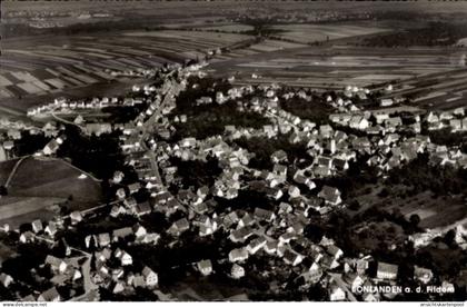 CPA Bonlanden Filderstadt in Württemberg, Fliegeraufnahme