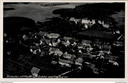 CPA Bonlanden Filderstadt in Württemberg, Luftaufnahme von Kloster, Institut, Häuser