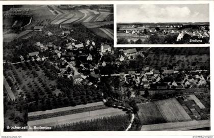 CPA Brochenzell Meckenbeuren in Oberschwaben Württemberg, Fliegeraufnahme