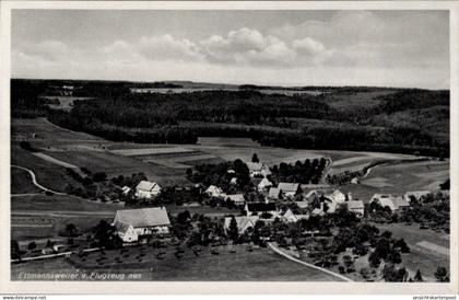 CPA Ettmannsweiler Simmersfeld im Schwarzwald, Luftaufnahme von ländliche Umgebung, keine Persone