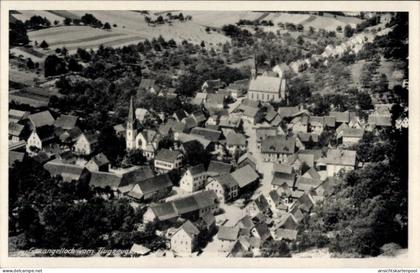 CPA Gauangelloch Leimen in Baden, Fliegeraufnahme