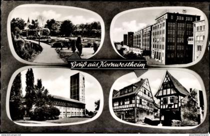 CPA Kornwestheim Korntal Münchingen im Kreis Ludwigsburg, Fachwerkhaus, Park
