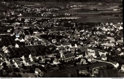 CPA Meckenbeuren in Oberschwaben Württemberg, Fliegeraufnahme