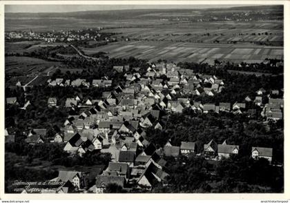 CPA Sielmingen Filderstadt in Württemberg, Fliegeraufnahme