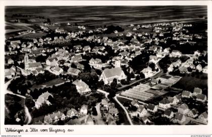 CPA Vöhringen in Württemberg, Luftaufnahme