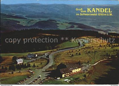 Kandel Waldkirch Breisgau Berghotel Kandel Fliegeraufnahme