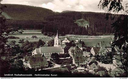 Lenzkirch Hochschwarzwald BW Hochschwarzwald Kurort Kirche Panorama Wald Dorf S/