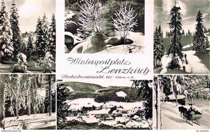 Lenzkirch Hochschwarzwald BW Wintersportplatz Hochschwarzwald Tannen Schnee Fels