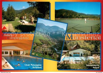 Muenstertal Schwarzwald Feriencamping Muenstertal Minigolf Tennis Hallenbad Frei