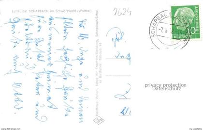 Schapbach BAD RIPPOLDSAU-SCHAPBACH Panorama Luftkurort