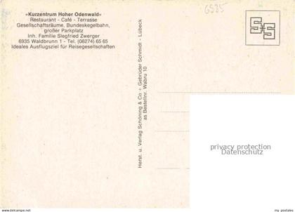 Waldbrunn Odenwald BW Kurzentrum Waldbrunn Gastraeume Hallenbad