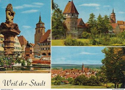 Weil der Stadt Mehrbildkarte ngl #D6267