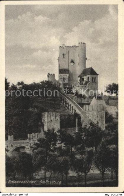 Ballenstedt Rosenburg