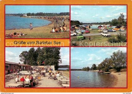 Barleben Barleberger See Strand Zeltplatz Restaurant mit Terrasse Seepartie