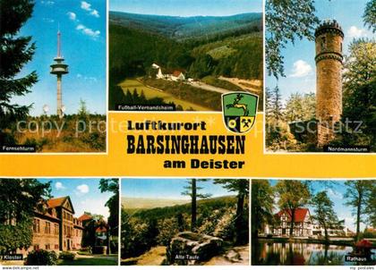 Barsinghausen Fernsehturm Fussball Verbandsheim Nordmannsturm Kloster Alte Taufe