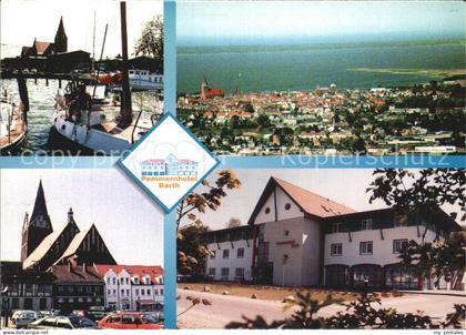 Barth Hafen Bodden Ostsee Kirche Hotel