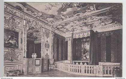 (101067) AK Oberschleißheim, Schloss Schleißheim, Schlafzimmer, vor 1945
