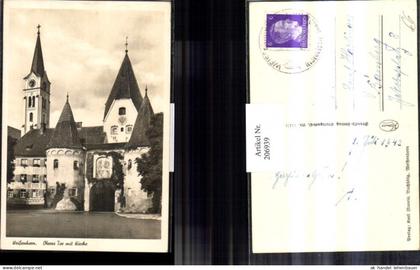 206939,Weissenhorn Weißenhorn Oberes Tor m. Kirche Turm