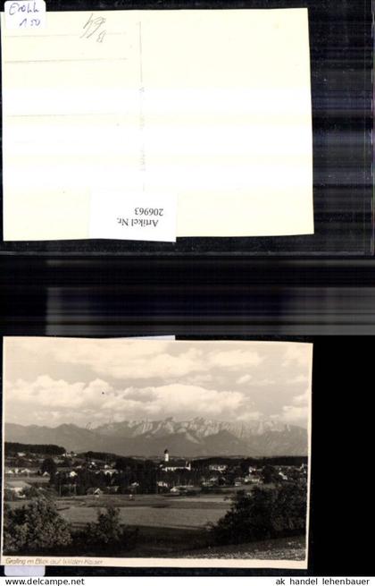 206963,Grafing Teilansicht m. Blick auf Wilden Kaiser