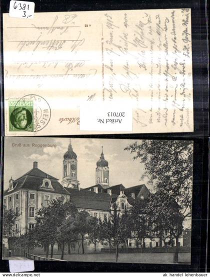 207013,Gruß aus Roggenburg Kloster Kirche