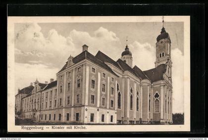 AK Roggenburg, Kloster mit Kirche