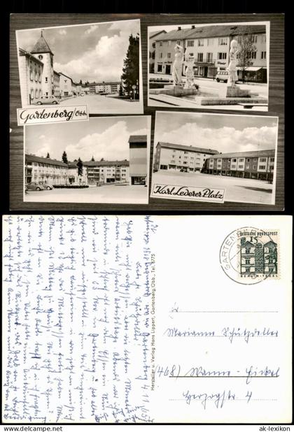 Ansichtskarte Gartenberg-Geretsried 4 Bild Karl Lederer Platz 1965