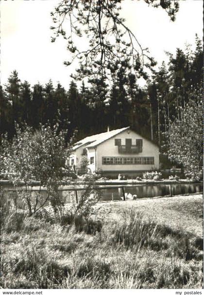 Arzberg Oberfranken Grenzlandhuette Seedorf x 1974