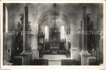 Babenhausen Schwaben Inneres der Pfarrkirche