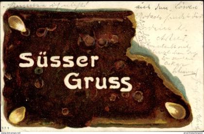 CPA Bad Rodach Oberfranken Bayern, süßer Gruss