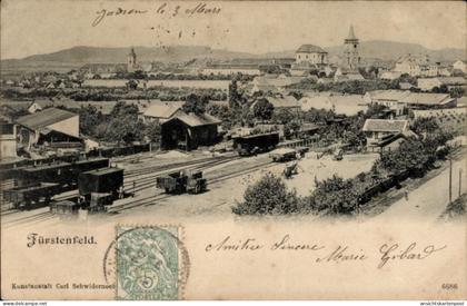 CPA Fürstenfeld Fürstenfeldbruck in Oberbayern, Gesamtansicht