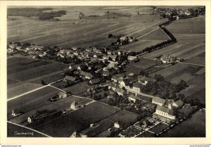 CPA Germering bei München, Fliegeraufnahme