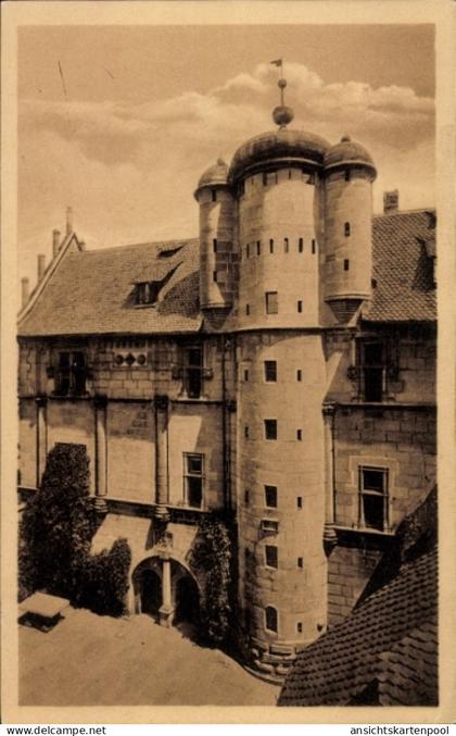 CPA Nürnberg, Bayerische Jubiläums Landesausstellung 1906, Tucherhof, Architektur, keine Persone