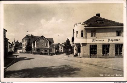 CPA Pocking im Rottal in Niederbayern, Hauptplatz, Handlung