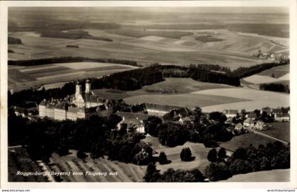 CPA Roggenburg Schwaben Bayern, Fliegeraufnahme