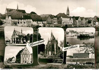 Hassfurt Main Bayern Ritterkapelle Rathaus Krankenhaus