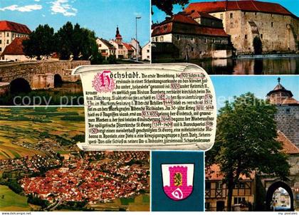 Hoechstadt Aisch Teilansichten Fliegeraufnahme