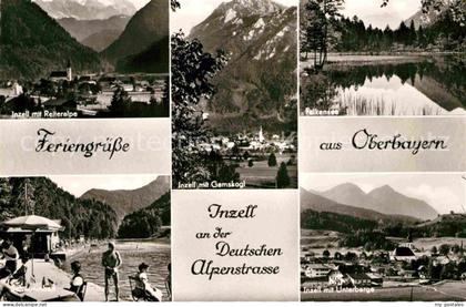 Inzell Traunstein Bayern mit Reiteralpe Falkensee Unterberge